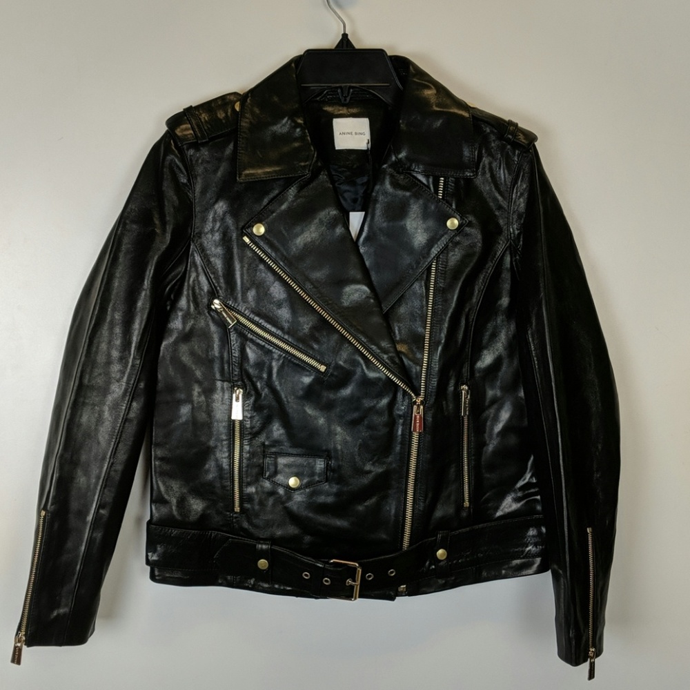 Anine Bing Vintage Leather Jacket - Picture 4 of 7